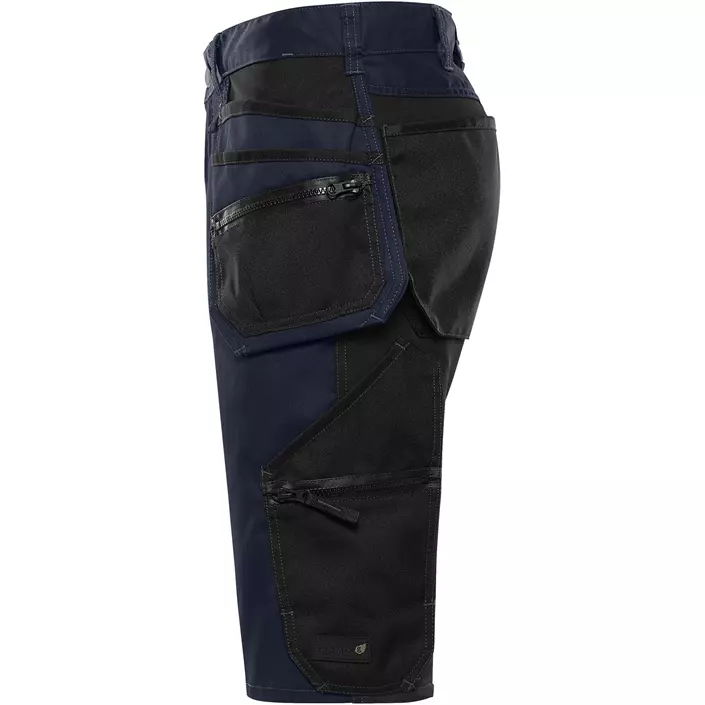 Fristads women's craftsman shorts 2904 GWM, Dark Marine Blue, large image number 3