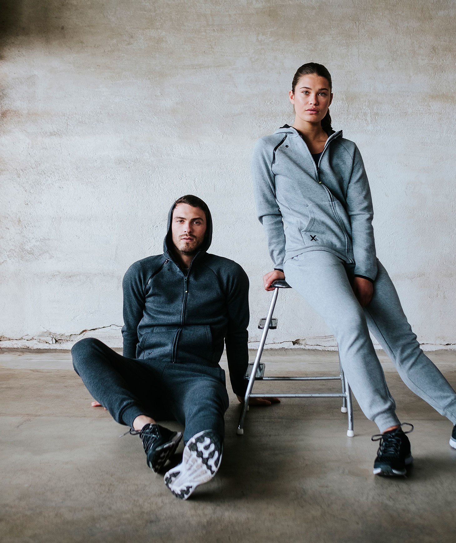 NYXX Disrupter hoodie, Gr&aring; Melange, large image number 1