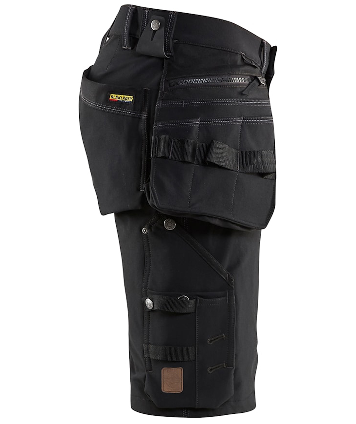 Bl&aring;kl&auml;der X1900 craftsman shorts full stretch, Black, large image number 2