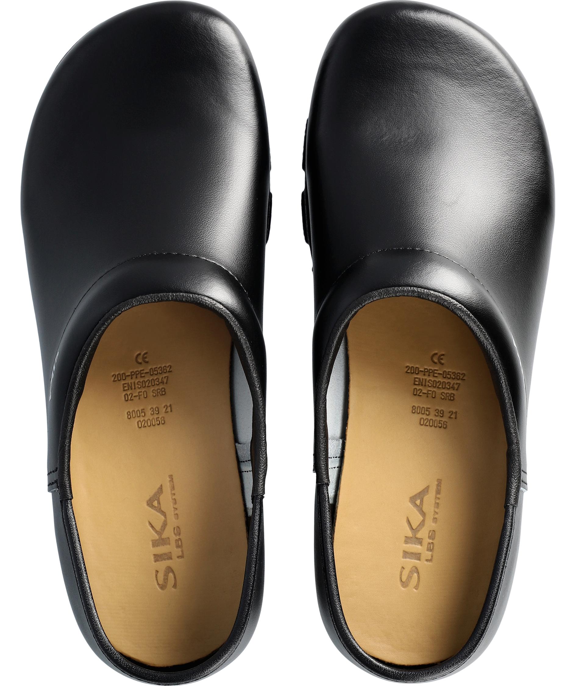 Sika Flex LBS clogs with heel cover O2, Black, large image number 3