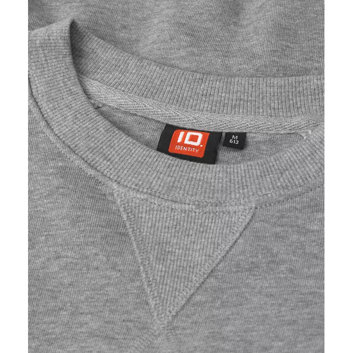 ID Business sweatshirt, Gråmelerad, large image number 3