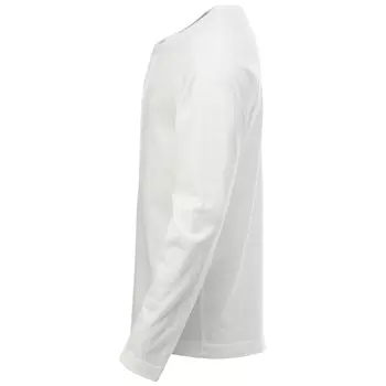 Clique Orlando langærmet T-shirt, Sten hvid