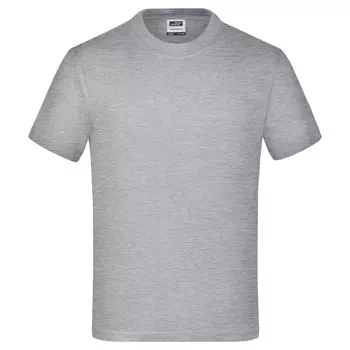 James & Nicholson Junior Basic-T T-Shirt für Kinder, Grey-Heather