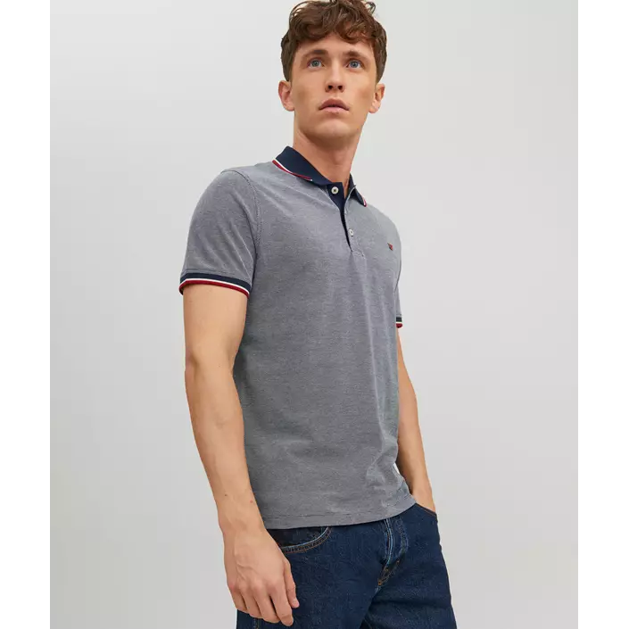 Jack & Jones Premium JPRBLUWIN Polo T-shirt, Mood Indigo, large image number 1