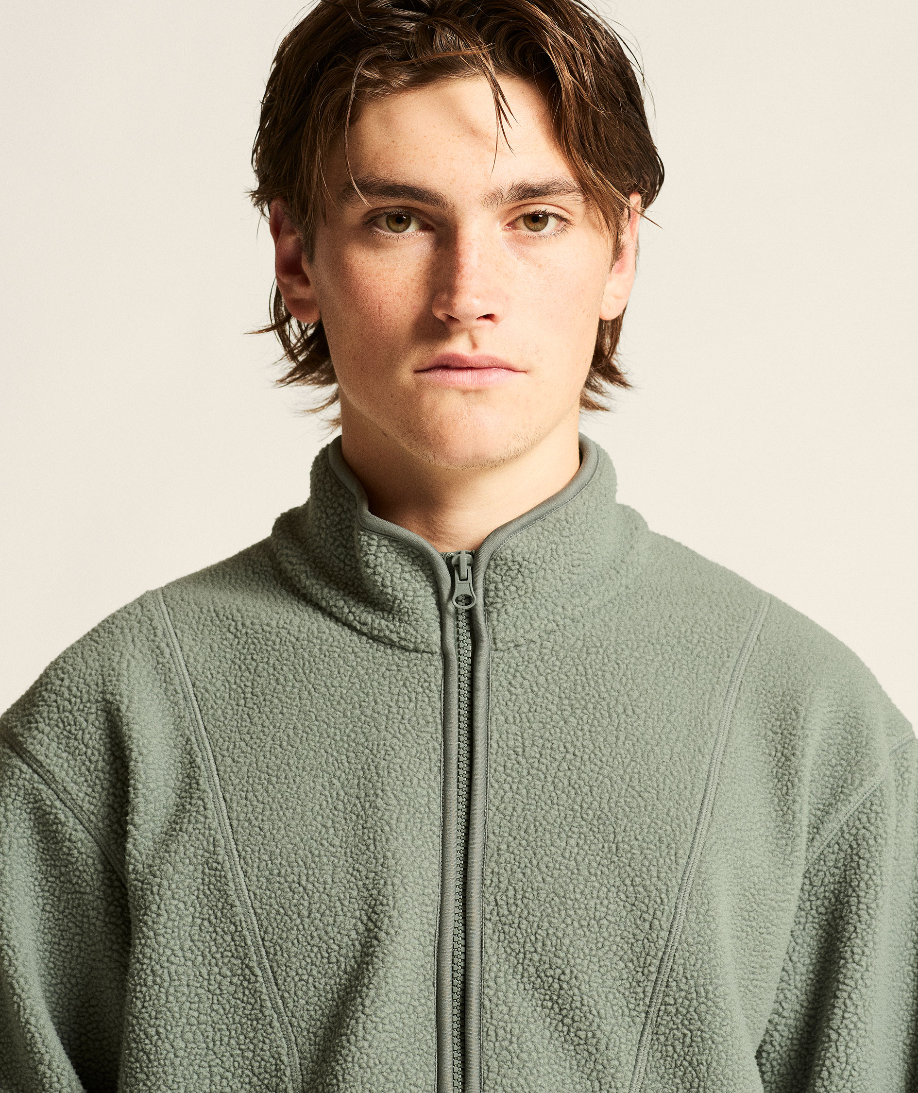 Craft Join half zip fiberpelstr&oslash;je, Leaf, large image number 5