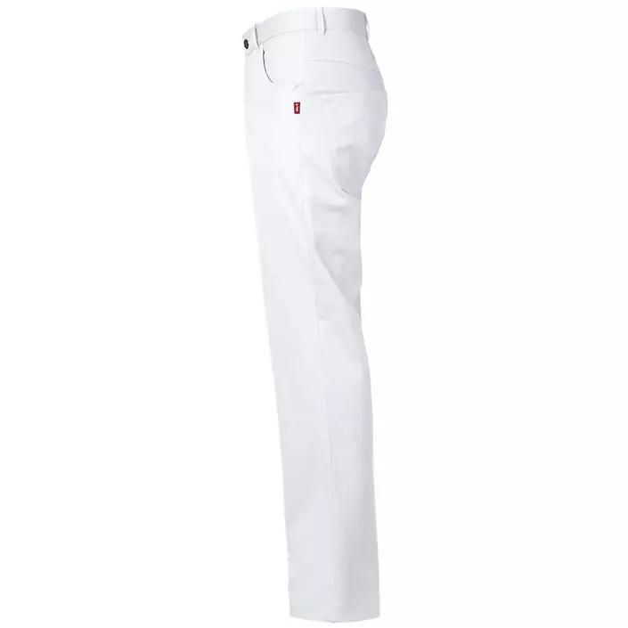 Smila Workwear Nico bukser, Hvid, large image number 3