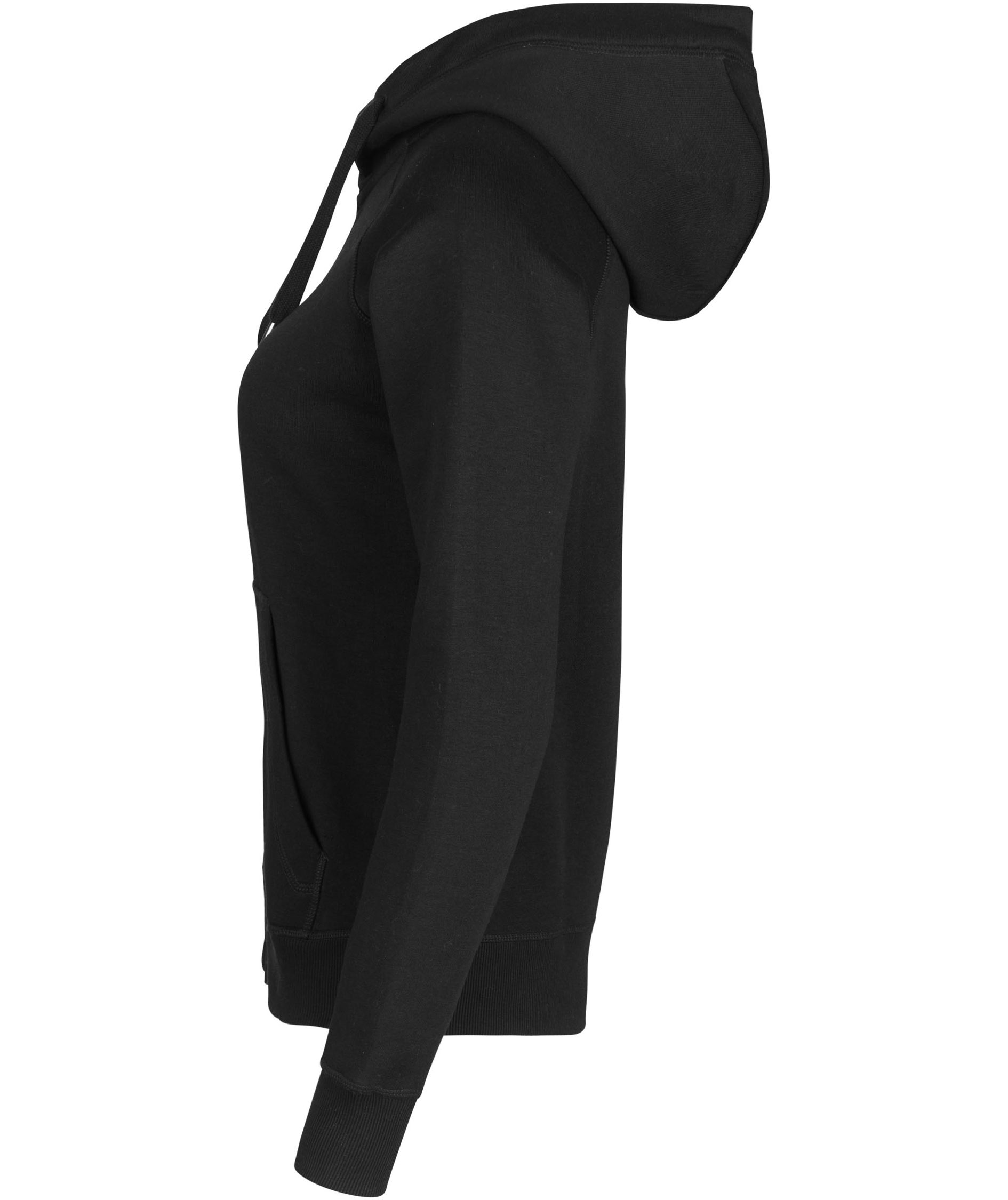 ID Core dame h&aelig;ttetr&oslash;je med lynl&aring;s, Sort, large image number 2