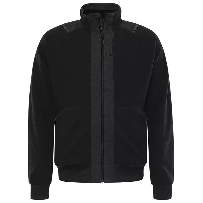 Fristads Green fleece jacket 4921 GRF, Black, large image number 0