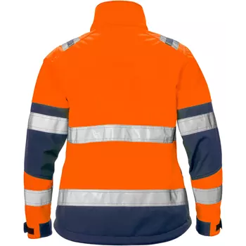 Fristads women's softshell jacket 4183, Hi-vis Orange/Marine
