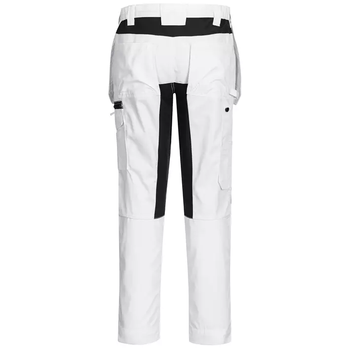 Portwest WX2 Eco craftsman trousers, White, large image number 1