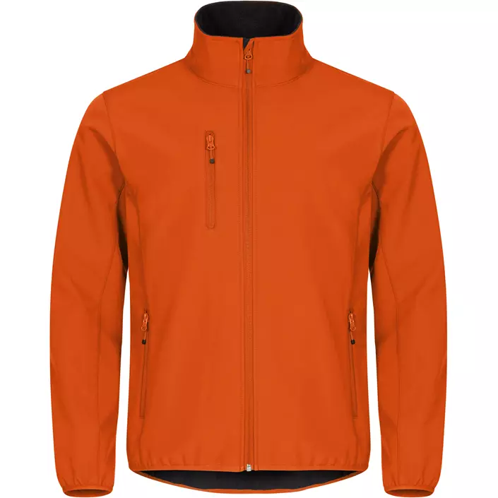 Clique Classic softshell jacket, Orange, large image number 0