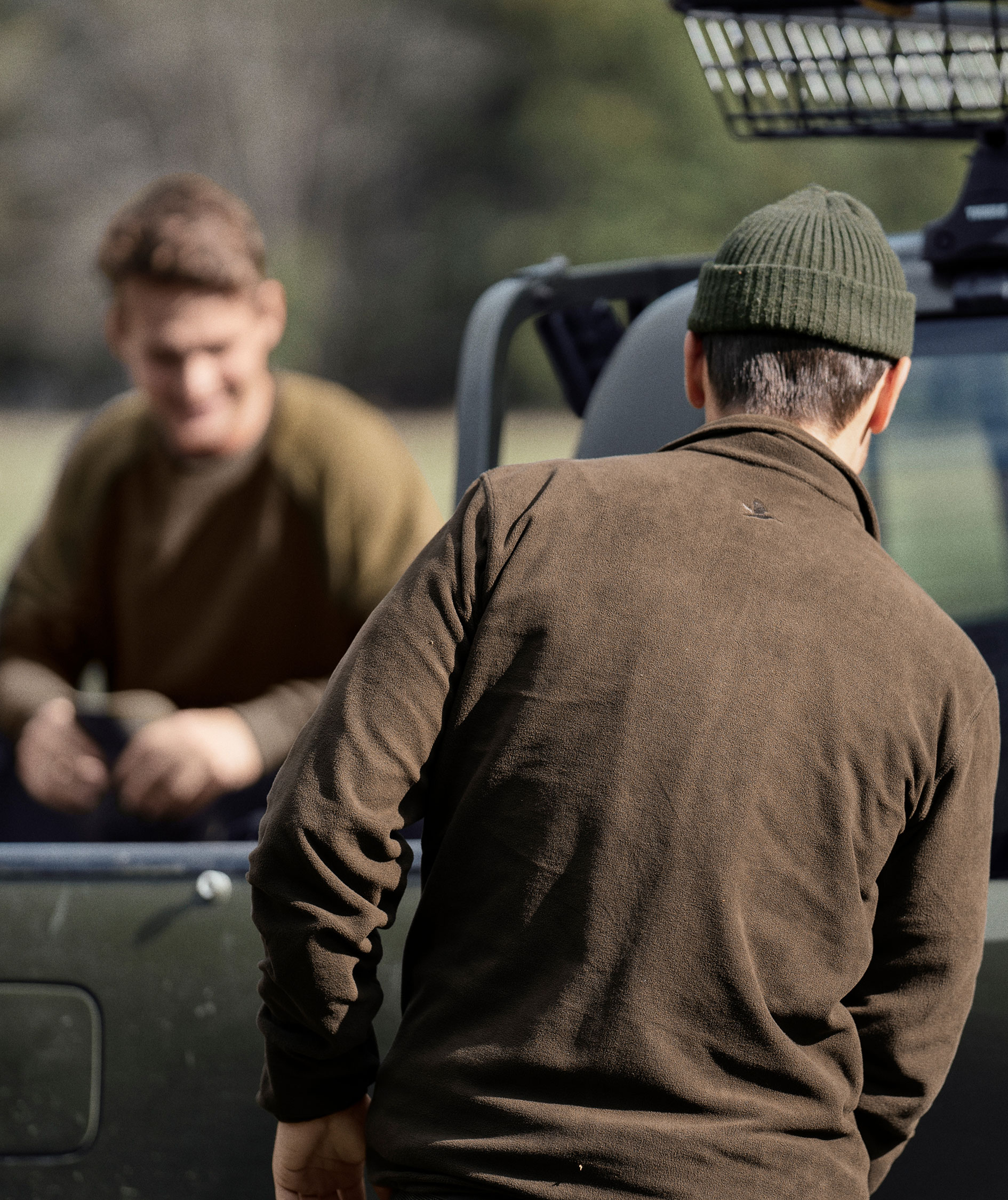 Seeland Benjamin fleecejakke, Dark brown, large image number 8