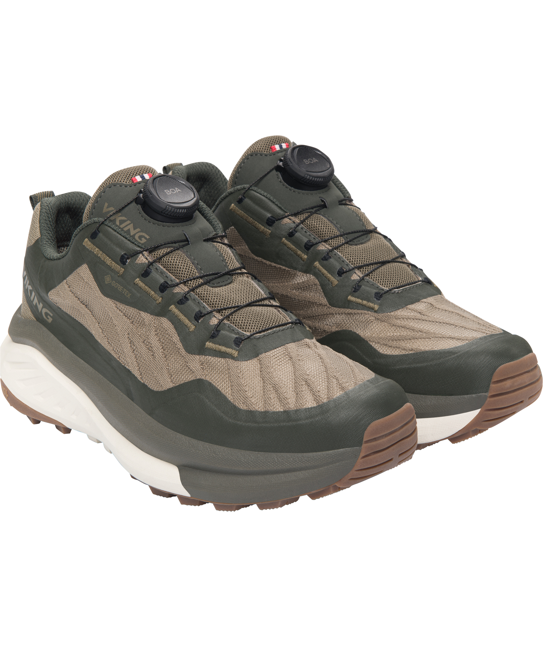 Viking Hike Low GTX BOA W women's hiking shoes, Huntinggreen, large image number 2