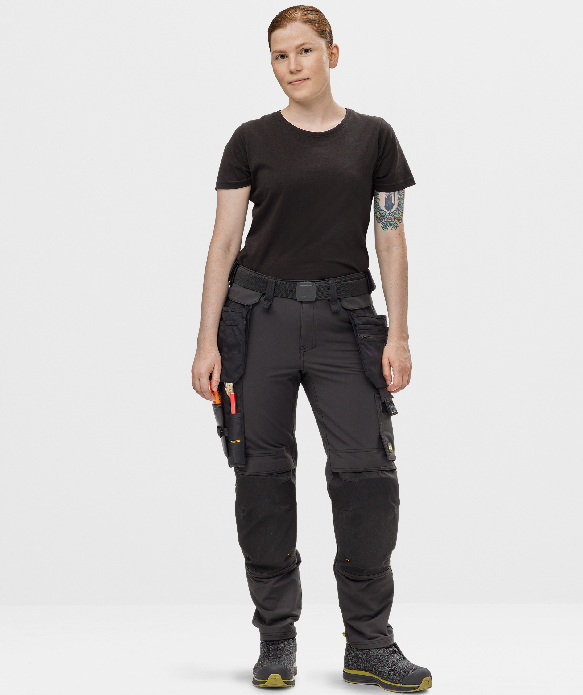 Snickers women's T-shirt 2516, Black, large image number 1