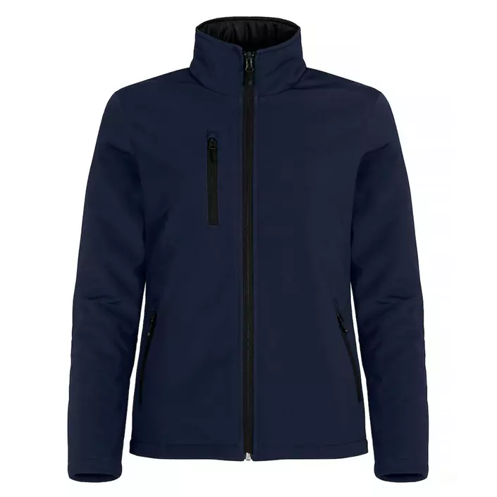 Clique lined women's softshell jacket, Dark navy, large image number 0