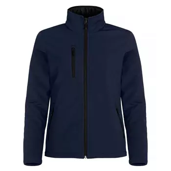 Clique lined women's softshell jacket, Dark navy