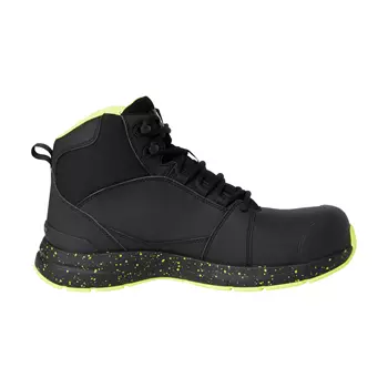 Helly Hansen Manchester MXR Mid vernestøvletter S3S, Black/Yellow