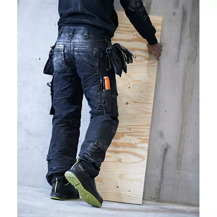 Solid Gear Venture safety shoes S3, Black/Lime, large image number 2