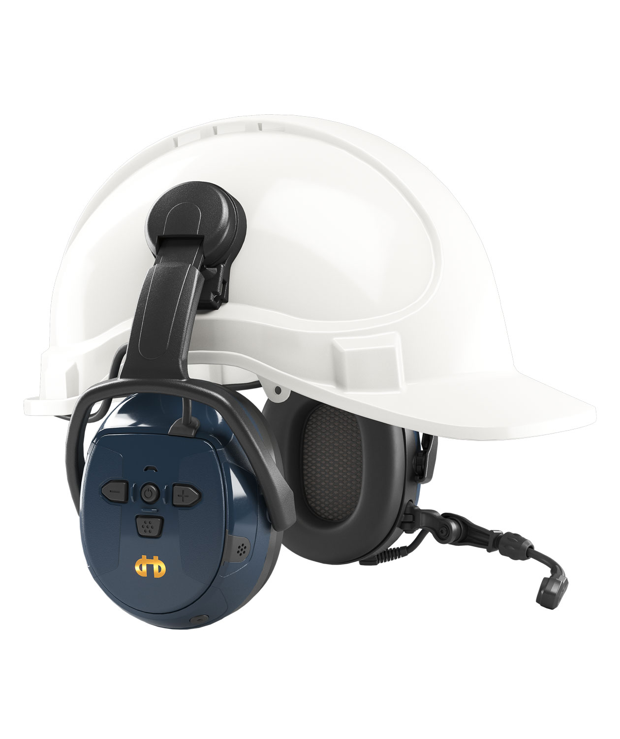 Hellberg Xstream MP h&oslash;rev&aelig;rn med Bluetooth til hjelmmontering