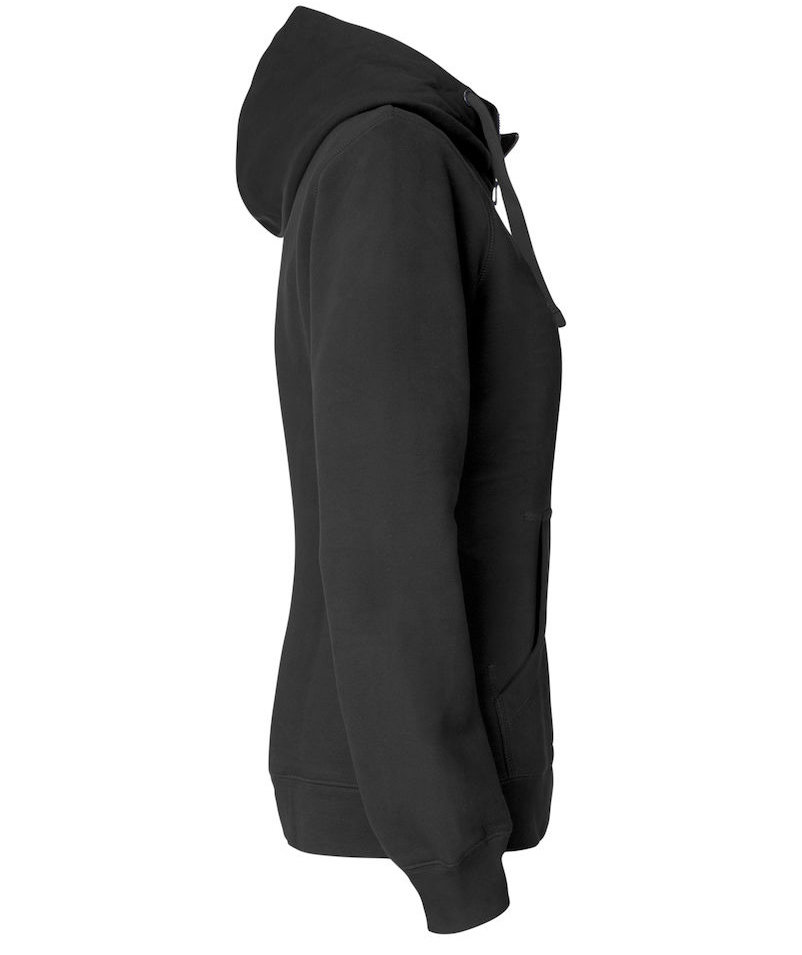 Cutter & Buck Twisp women's Hood Zip, Black, large image number 2