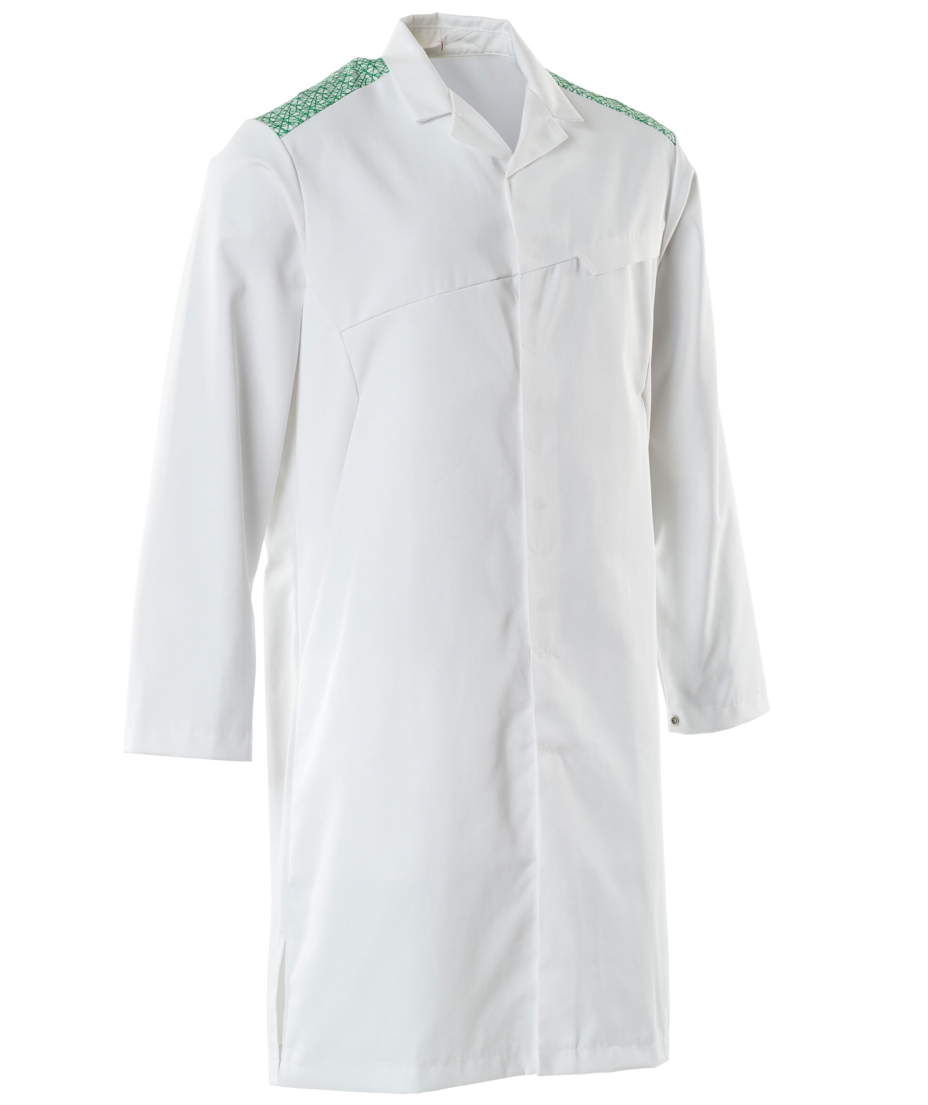 Mascot Food & Care HACCP-approved lab coat, White/Grassgreen, large image number 3