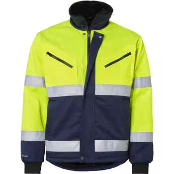 Top Swede winter jacket 5616, Hi-Vis Yellow/Navy