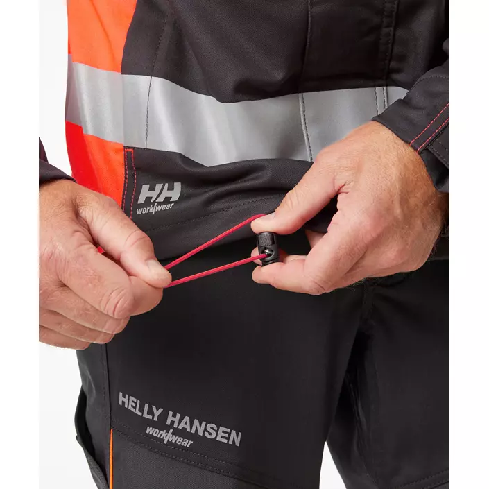 Helly Hansen Alna 2.0 work jacket, Hi-vis Orange/charcoal, large image number 4