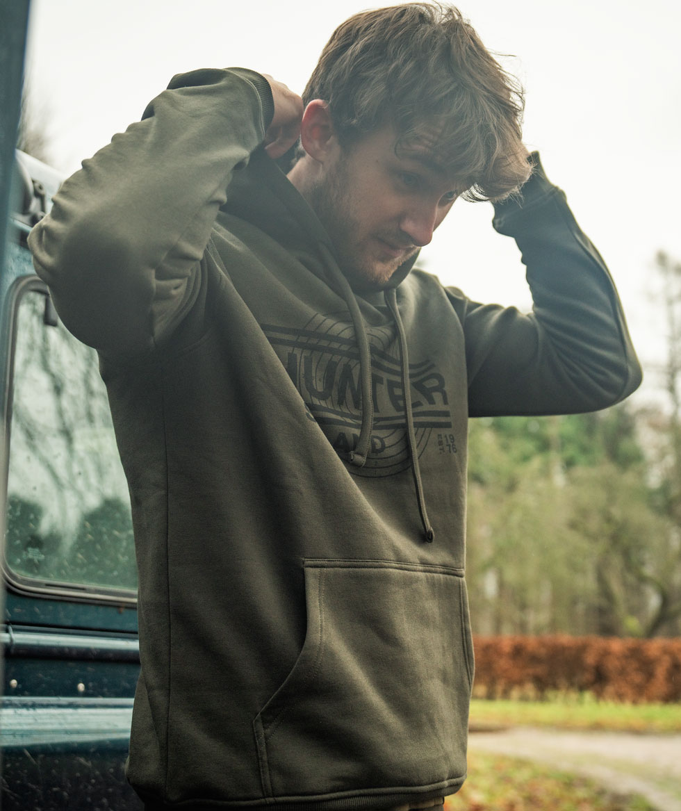 Seeland On Point hoodie, Pine green, large image number 7