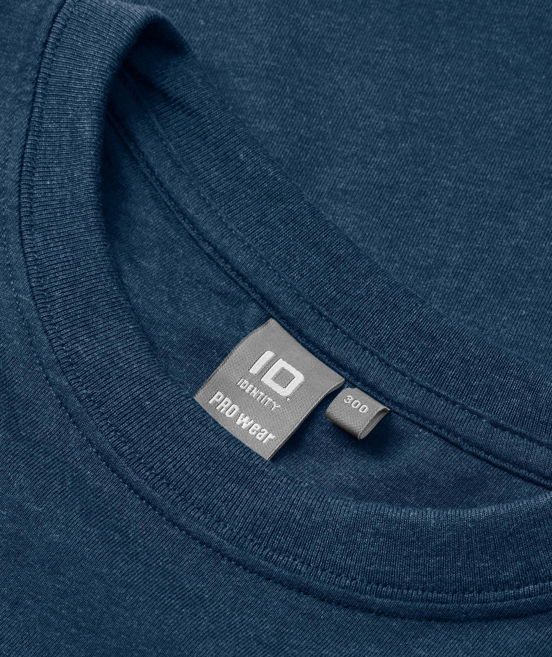 ID PRO Wear T-Shirt, Blau Melange, large image number 4