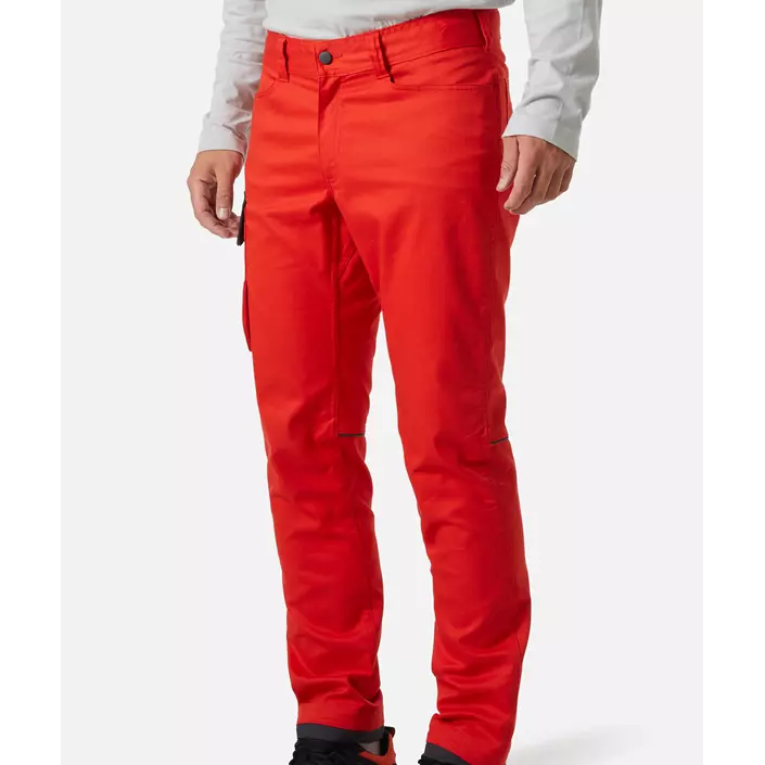 Helly Hansen Manchester service trousers, Alert red/ebony, large image number 1