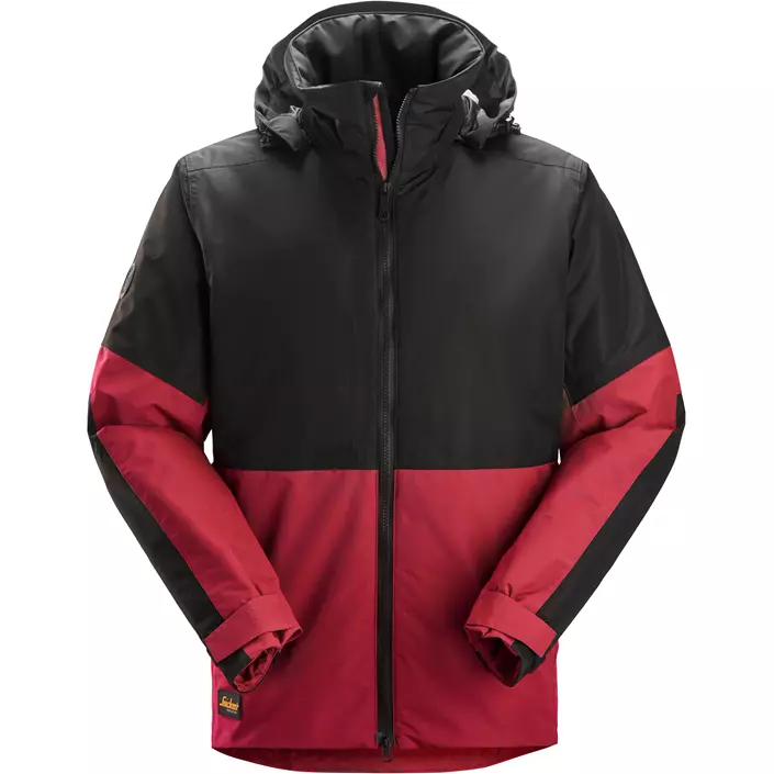 Snickers AllroundWork vinterjacka, Chili Red/Black, large image number 0