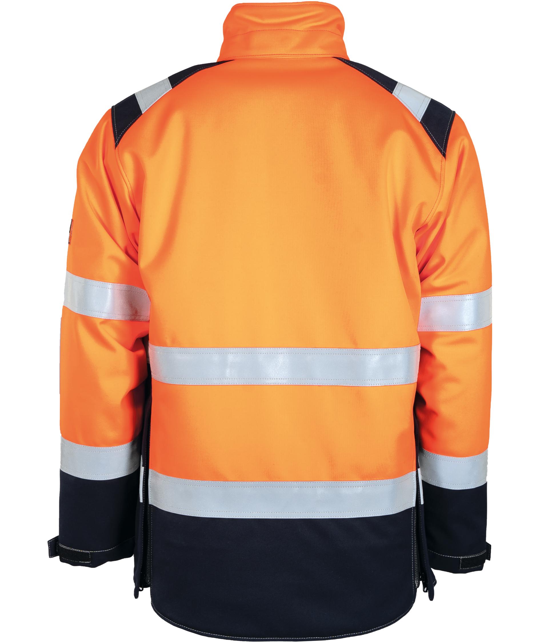 Tranemo Zenith FR winter jacket, Hi-Vis Orange/Navy