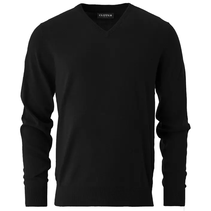 Clipper Napoli knitted pullover, Black, large image number 0