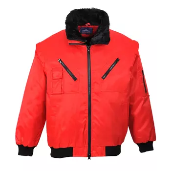 Portwest 4-i-1 pilot jacket, Red
