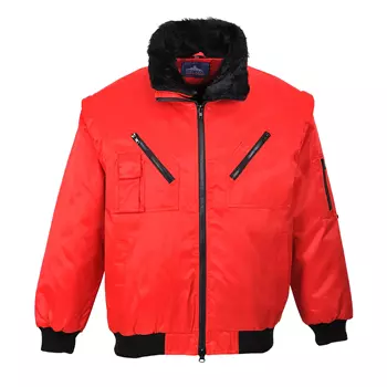 Portwest 4-i-1 pilot jacket, Red