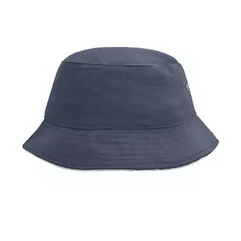 Myrtle Beach bøllehat/Fisherman's hat, Marine/Hvid