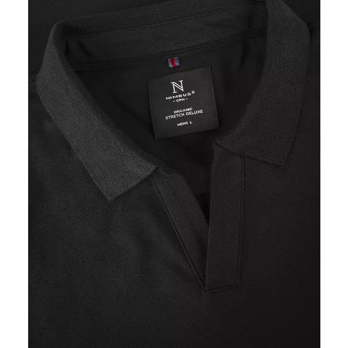 Nimbus Harvard Polo shirt, Black, large image number 3