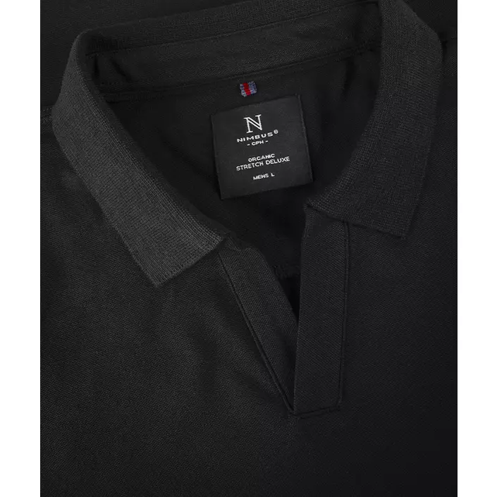 Nimbus Harvard Polo shirt, Black, large image number 3