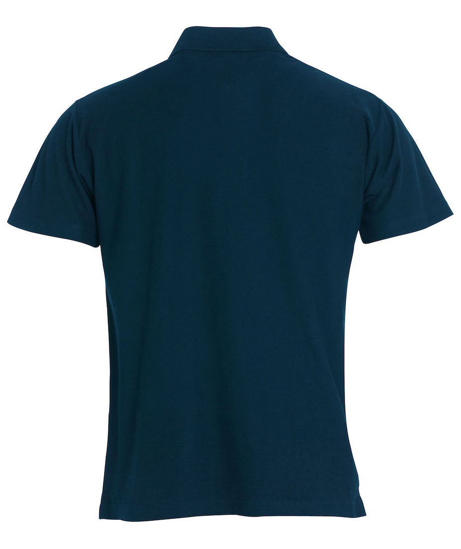 Clique Basic Polo T-shirt till barn, Dark navy, large image number 2
