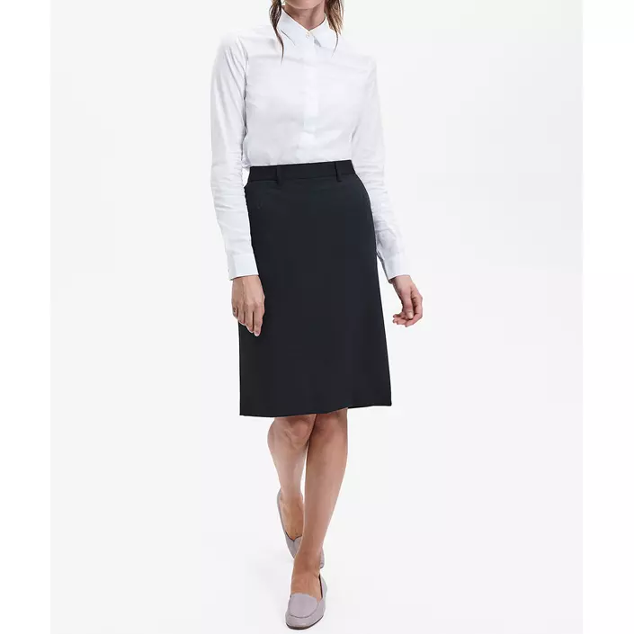 Sunwill Traveller Bistretch Modern fit skirt, Charcoal, large image number 1