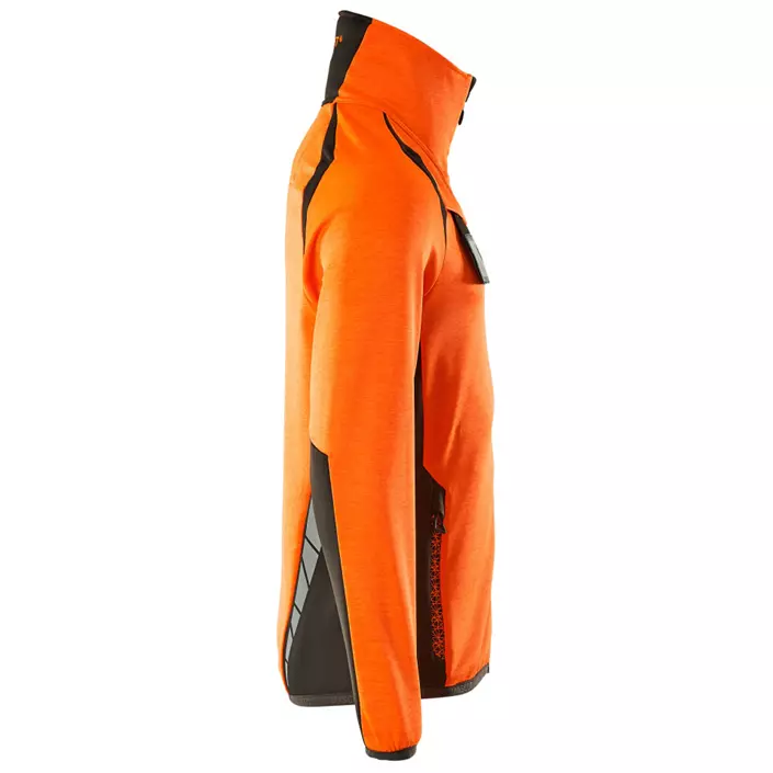 Mascot Accelerate Safe fleece sweater, Hi-vis Orange/Dark anthracite, large image number 2