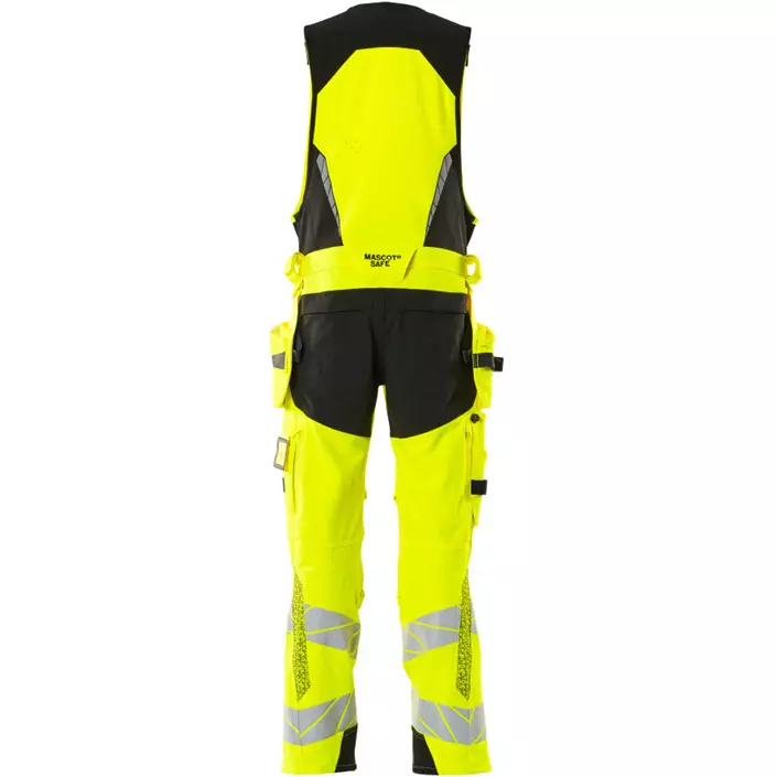 Mascot Accelerate Safe one-piece  full stretch, Hi-vis Yellow/Black, large image number 1