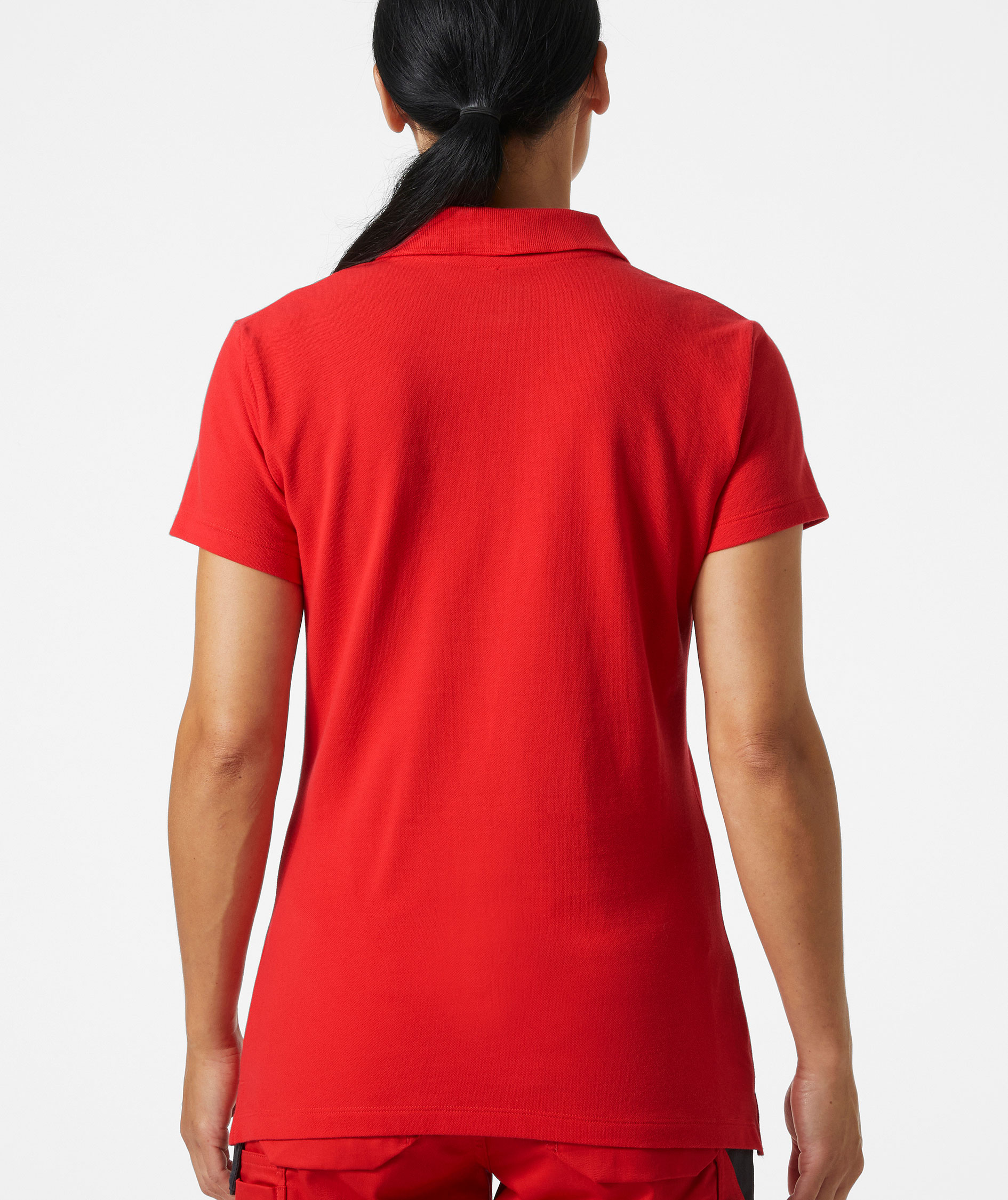 Helly Hansen Classic dame polo T-shirt, Alert red, large image number 3