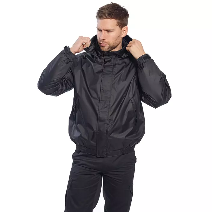 Portwest Calais shell jacket, Black, large image number 1