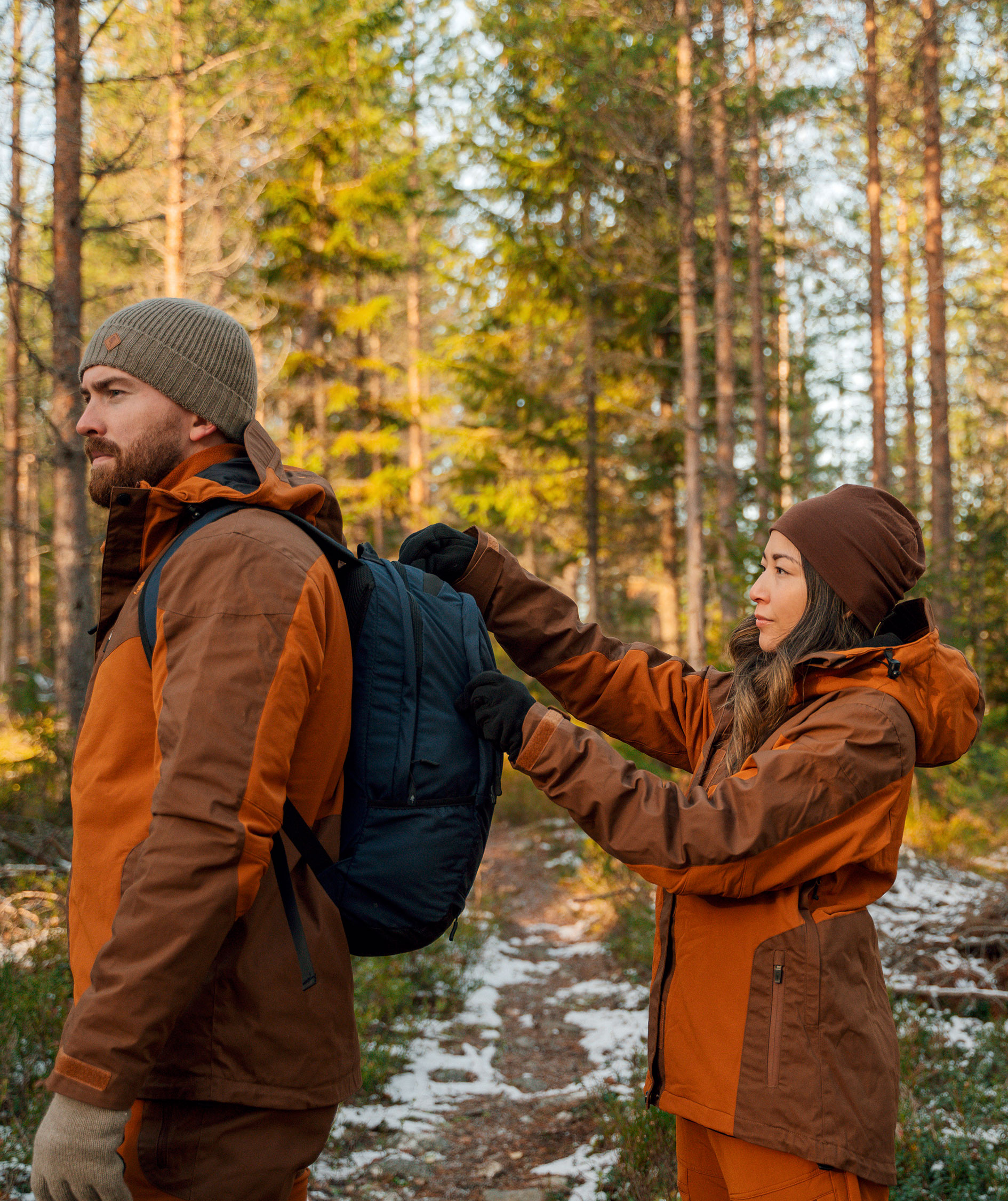 Pinewood Finnveden Hybrid Extreme jakke, Fudge/Nougat, large image number 15