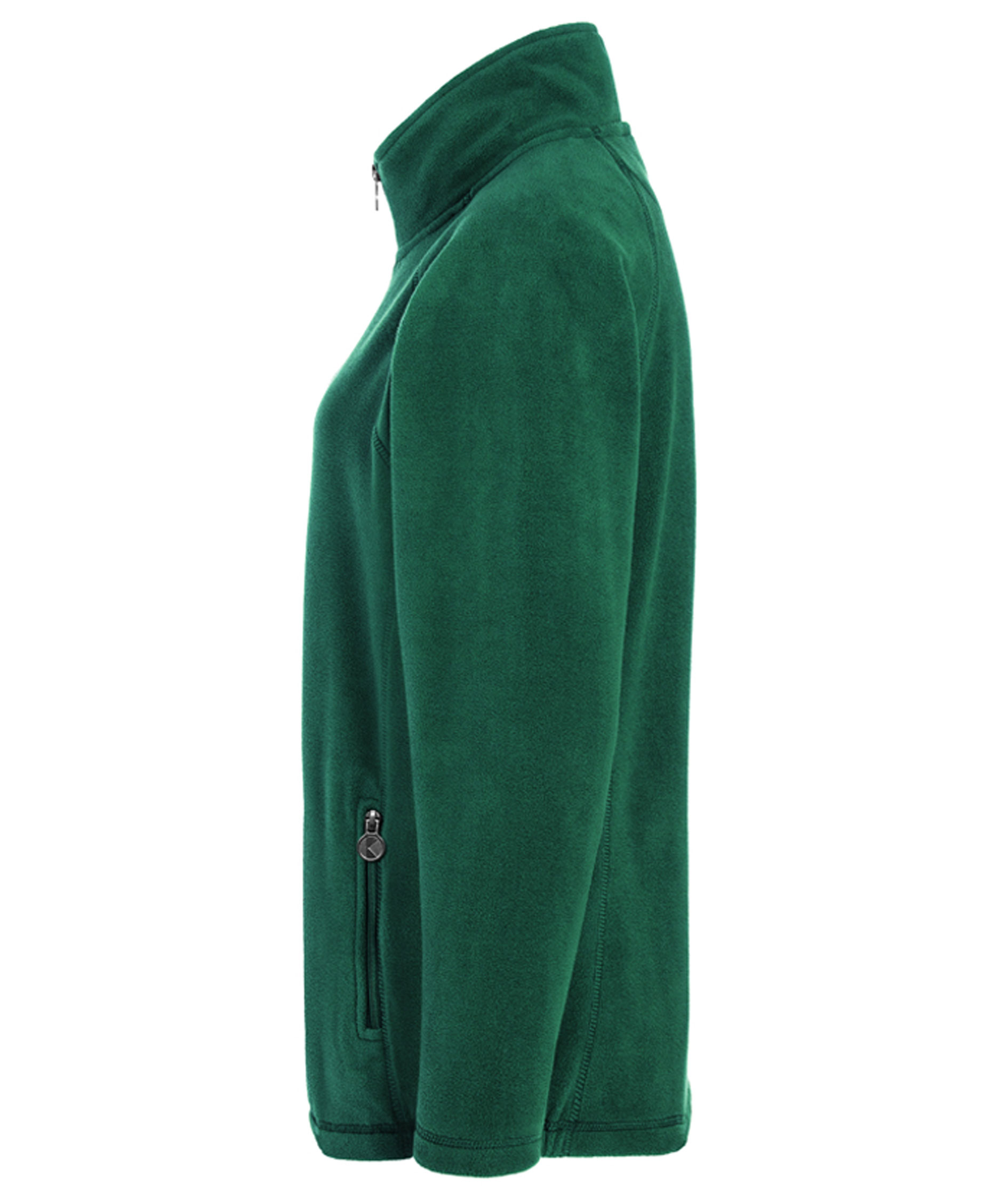 Karlowsky dame fleecejakke, Forest green, large image number 2