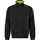 Fristads cardigan 7552 GSM, Svart/Hi-Vis Gul, Svart/Hi-Vis Gul, swatch