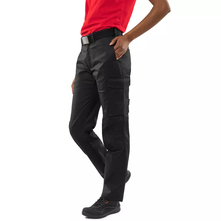 Fristads dame servicebukser 2931 GWM, Sort, large image number 5