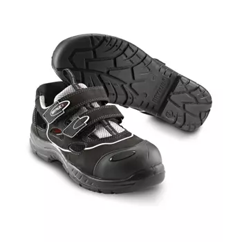 Brynje Free Style safety sandals S1P, Black