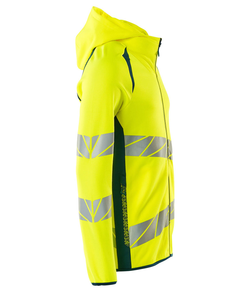 Mascot Accelerate Safe h&aelig;ttetr&oslash;je, Hi-Vis Gul/M&oslash;rk Petroleum, large image number 2